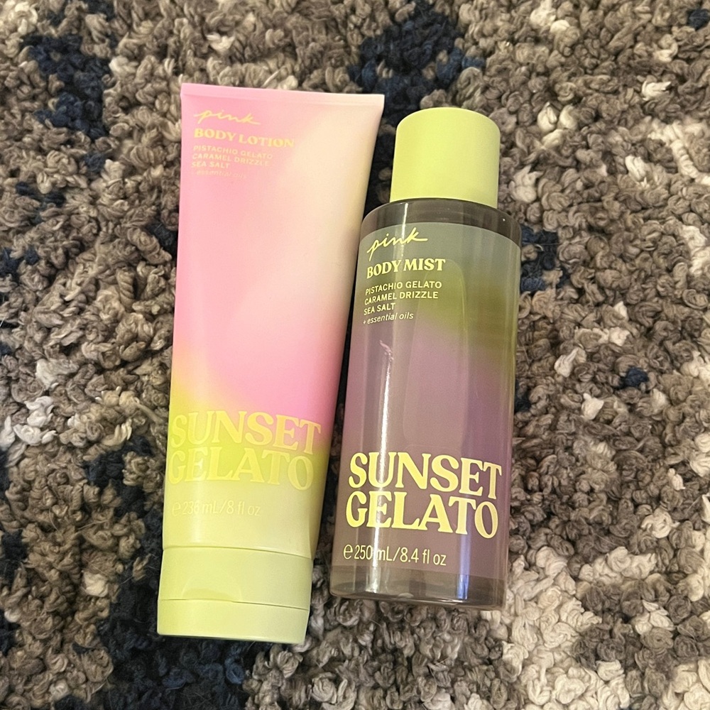VICTORIA’S SECRET PINK SUNSET GELATO MIST & BODY LOTION